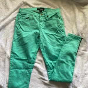 🐳 Forever 21 Seafoam green jeans